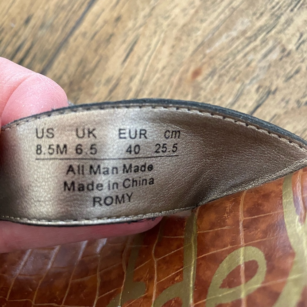 Sam Edelman Black Cork Wedge - Picture 8 of 8